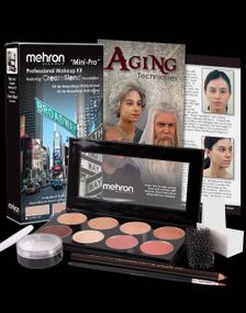 Medium/Olive Medium - Mehron Mini-Pro Student Makeup Kit