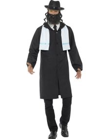 Rabbiner Herrekostyme med Hatt