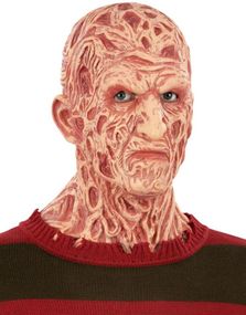 A Nightmare On Elm Street - Lisensiert Freddy Krueger Heldekkende Latex Maske