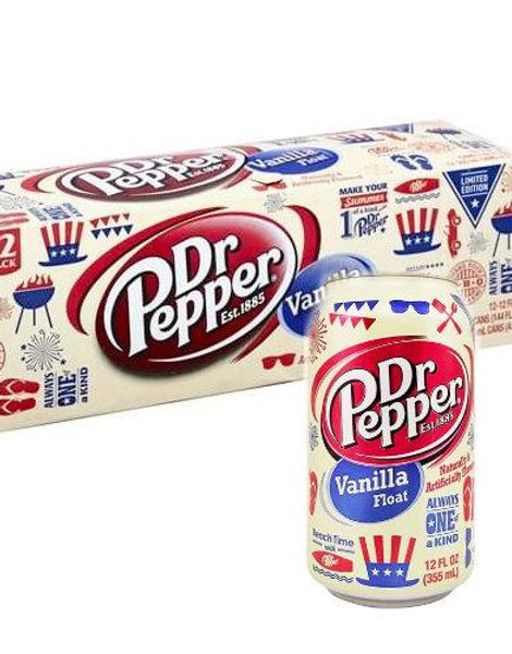 12 stk Dr. Pepper Vanilla Float 355 ml (USA Import)