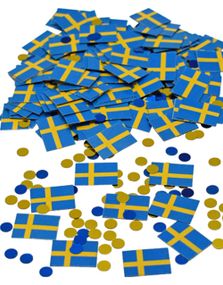 Bordkonfetti - Sverige