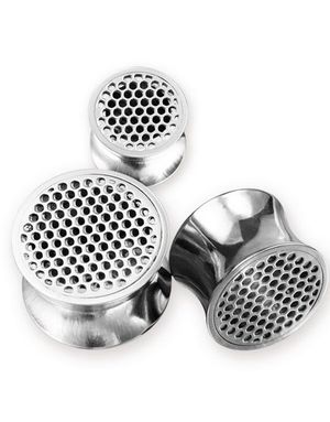 Piercing Plugg med Nettingflate