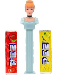 Disney Prinsesse Cinderella Pez-Holder med 3 stk Pez Pakker (USA Import)