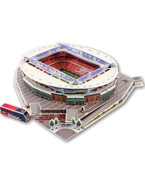 Arsenal Stadium - 3D Byggesett med 108 Deler