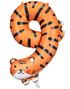 Store Ville Tall 1-9 Folieballonger