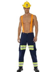 Sexy Fireman - Kostyme til Mann