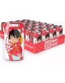 24 stk Luffy Lemon & Strawberry Soda - Brus med Sitron og Jordbærsmak - Helt Brett 24x330 ml (Polen)