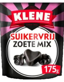 Klene Sukkerfrie Søt Lakrisblanding 175 gram