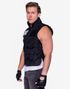Svart SWAT Vest og Hansker - Herrekostyme Onesize