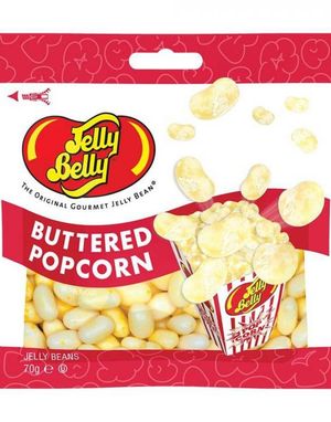 Jelly Belly Bean - Gelebønner med Buttered Popcorn Smak (USA Import)