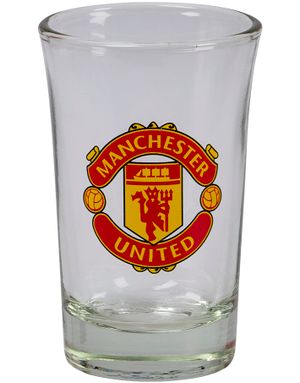 2 stk Lisensiert Manchester United Shotglass