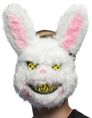 Blodig Skummel Kanin Maske