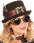 Bronsefarget Steampunk Goggles med Nagler