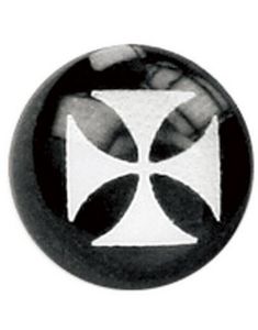 Ridderkors - Svart Dermal Anchor Kule