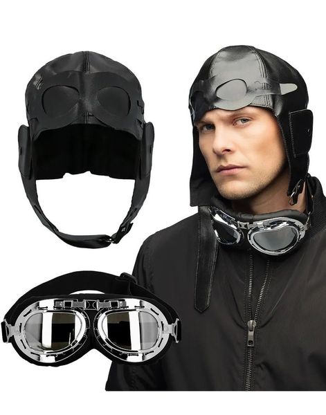 Aviator Lue med Briller