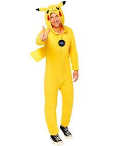 Lisensiert Pikachu Kigurumi Kostyme til Voksen