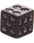 Dice With Death - Hodeskalle Terninger Svart 5 Pack