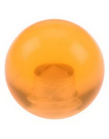 Orange Akrylkule til 1,6 mm Stang
