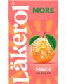 Läkerol More Peach No Sugar - Sukkerfrie Pastiller med Ferskensmak 30 gram