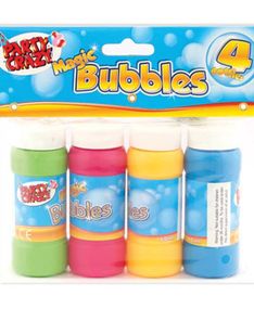 4 stk Magic Bubbles / Såpebobler 