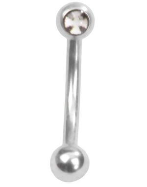 White Ridder Cross - 1.2 x 8 mm Øyenbrynspiercing