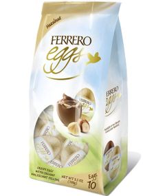 10 stk Ferrero Mini Egg Hazelnut 100g 