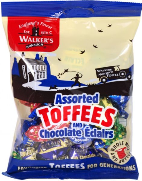 Walkers Assorted Toffees 150 gram