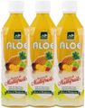 20 stk Tropical Aloe Vera Multifruit Leskedrikk 500 ml - Hel Eske