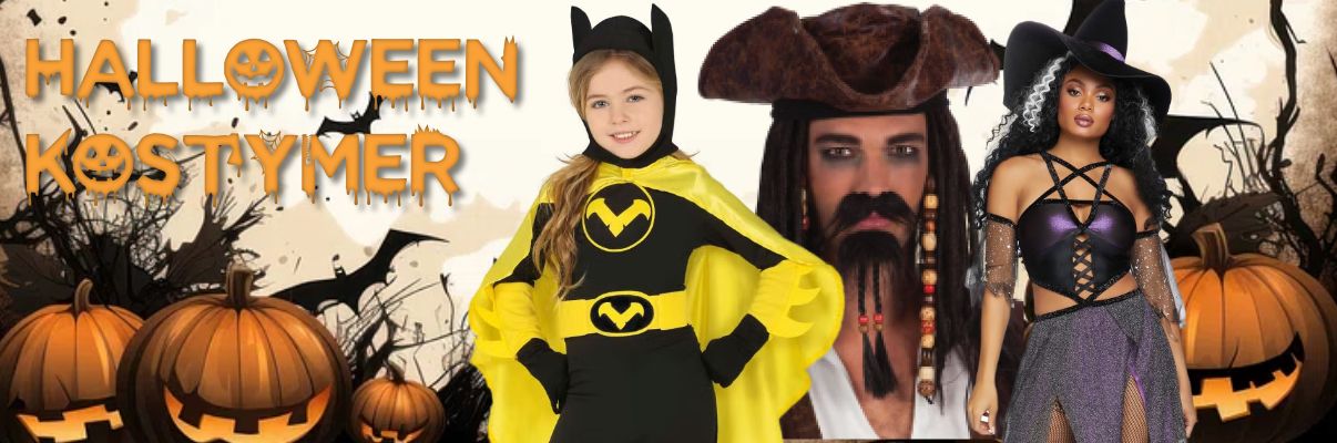 Alt i halloweenkostymer