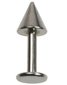 Big Spike Labret Piercing - 1.2 x 8 mm