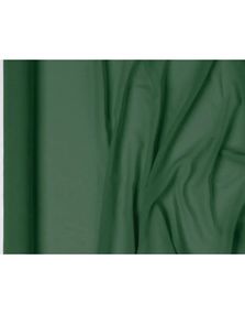 Flaskegrønn/Mørk Grønn Bordløper i Chiffon - 48 cm x 5 meter