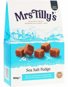 1784332800_1Mrs Tilly Sea Salt Fudge / Myke Karameller m Havsalt 150 g