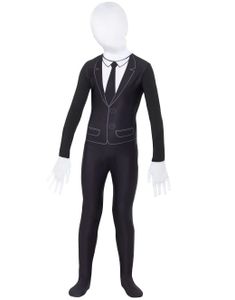 Slenderman Second Skin Kostyme til Barn