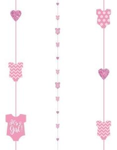 Its a Girl - Rosa Bodyformet Ballonghale 182 cm