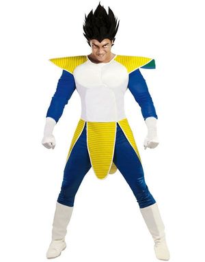 B-VARE! Anime Inspirert Dragon Ball Xeno Vegeta Herrekostyme