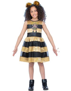 Lisensiert Queen Bee Kostyme til Jente - LOL Suprise