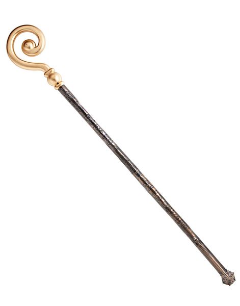 Gullfarget og Brun Bispestav 147 cm