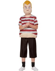 Lisensiert Addams Family Pugsley Kostyme med Maske