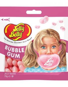 Jelly Belly Bean - Gelebønner med Bubble Gum Smak (USA Import)