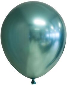 10 stk 30 cm - Glossy Grønne Ballonger