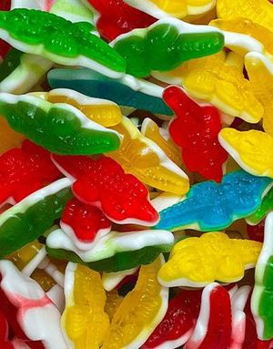 1 kg Damla Gummy Crocodiles - Stor Pose Vingummikrokodiller