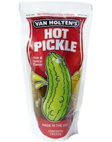 Van Holten's - Stor Hot Pickle/Sylteagurk (USA Import)