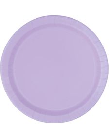 20 stk Lavendel Små Papptallerkener17 cm