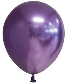 10 stk 30 cm - Glossy Lilla Ballonger