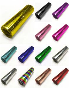 VELG BLANT 10 FARGER - Metalliske Serpentiner