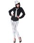 Sølvfarget Metallisk Leggings