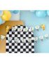 Happy Birthday Flaggbanner 2,5 Meter - Racing