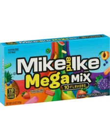 Mike and Ike Mega Mix Theatre Box - Tyggepastiller 141 gram (USA Import)
