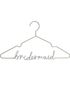 Gullfarget 'Bridesmaid' Kleshenger i Metall - 44x24 cm