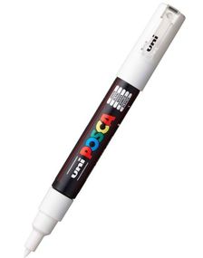 Posca Tusj PC-5M Hvit 1,8-2,5mm